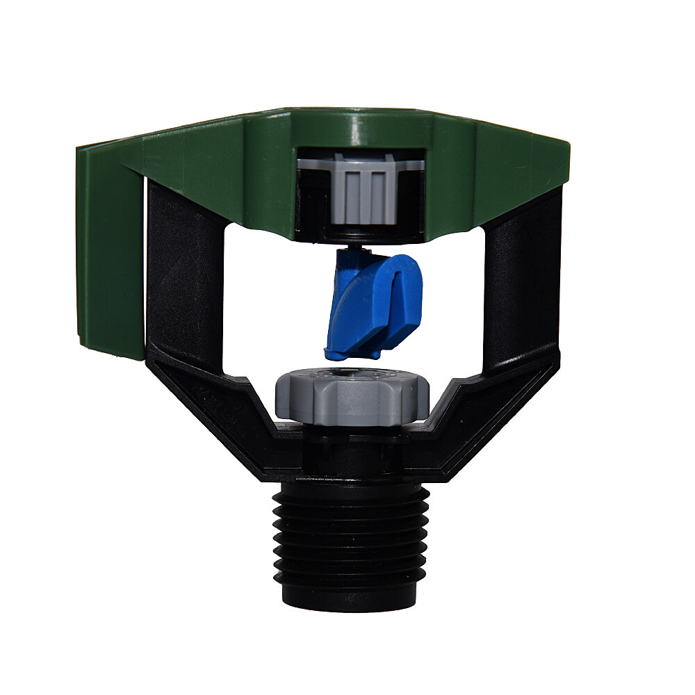 LFX600 NPT 9 Deg Blue Grey Single Sided Stream Splitter