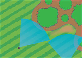 Watering odd shapes