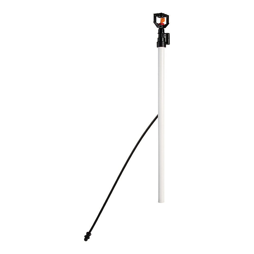 LFX300 low flow sprinkler with PVC stake assembly
