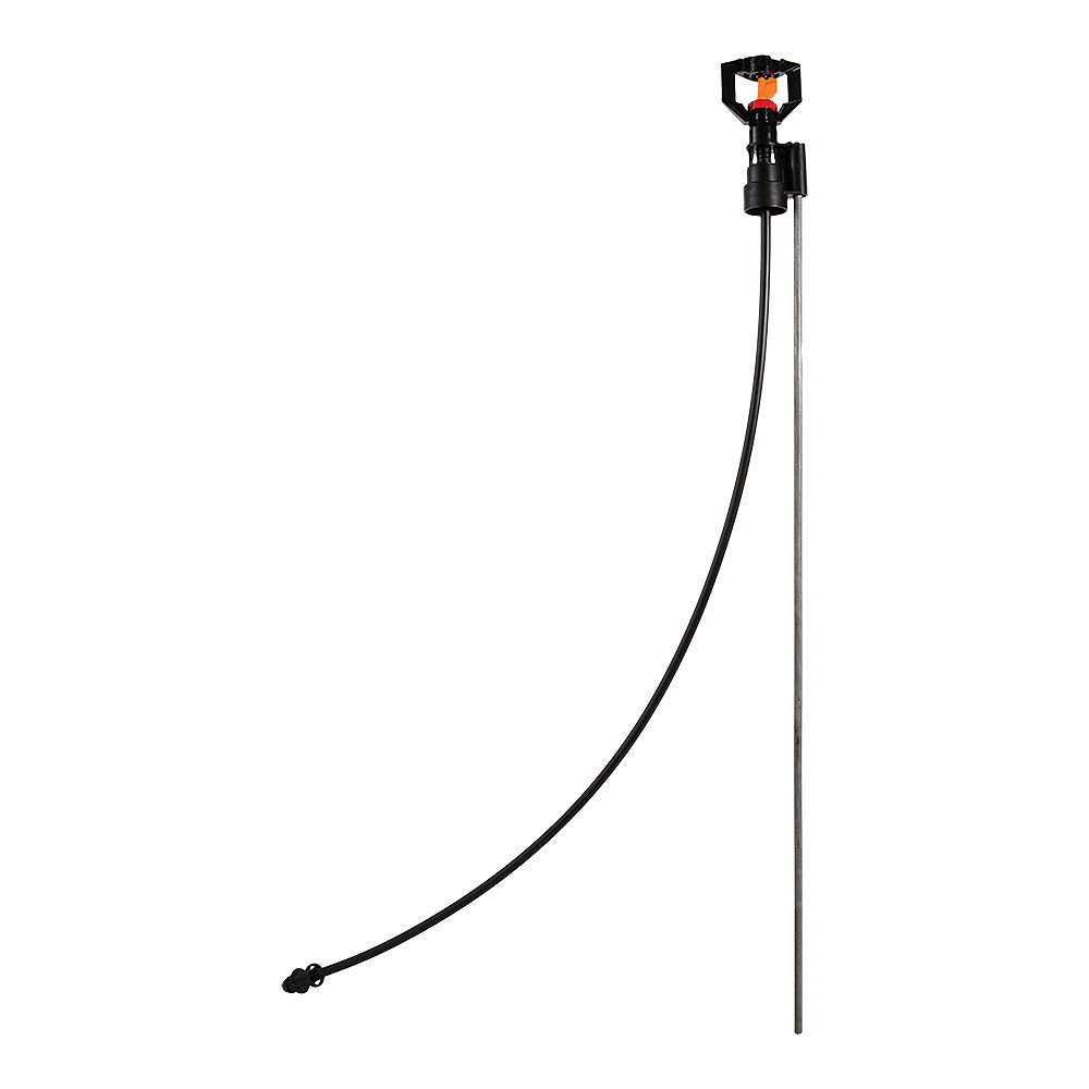 LFX300 low flow sprinkler with steel stake assembly