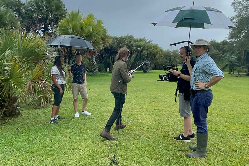 Behind the scenes with Elliott