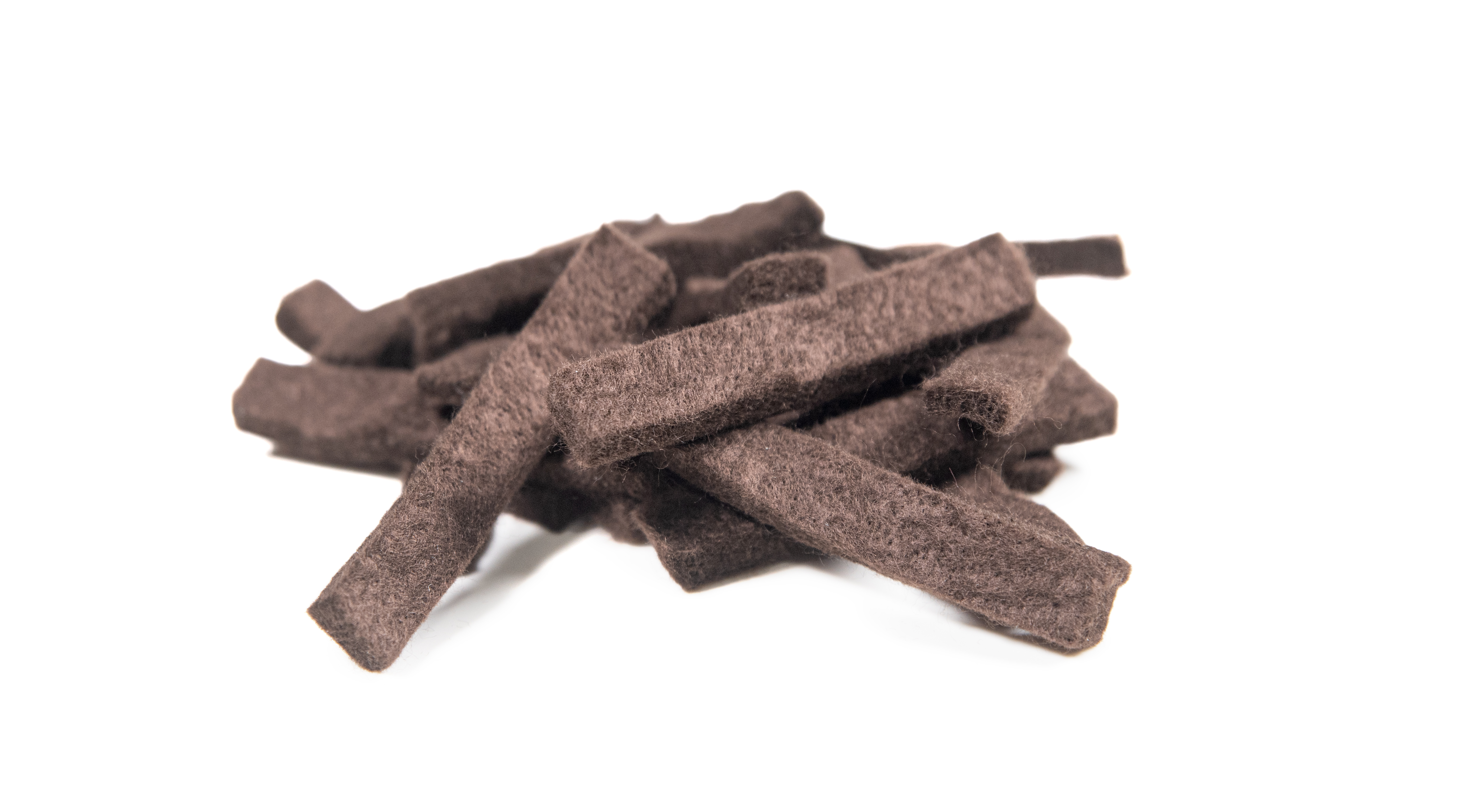 Brown Strips in pile