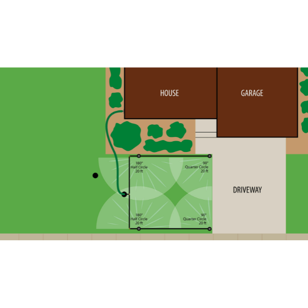 32HE Sprinkler System with Click-n-Go layout 1