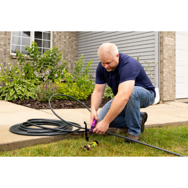 32HE Sprinkler System with Click-n-Go step 1