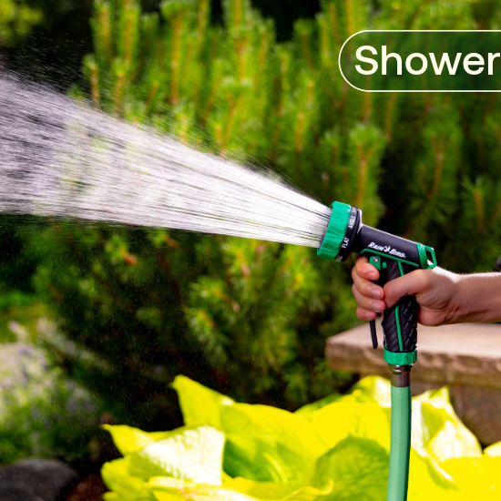 8-Pattern Nozzle Shower