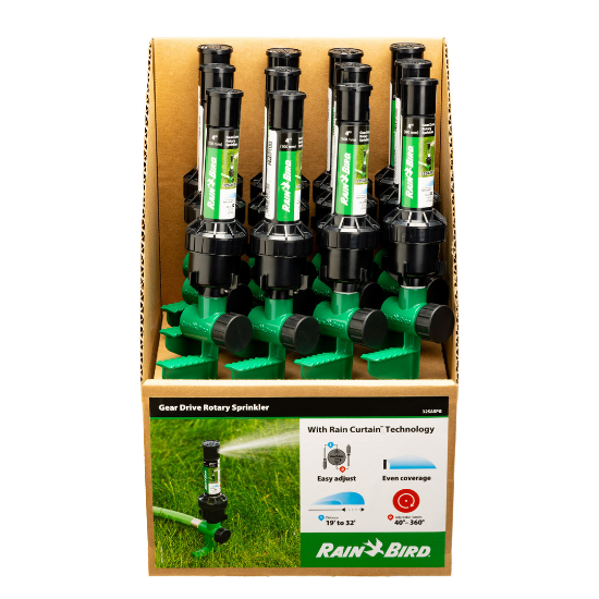 Rain Bird 32SA Rotor Sprinkler on a Spike Case