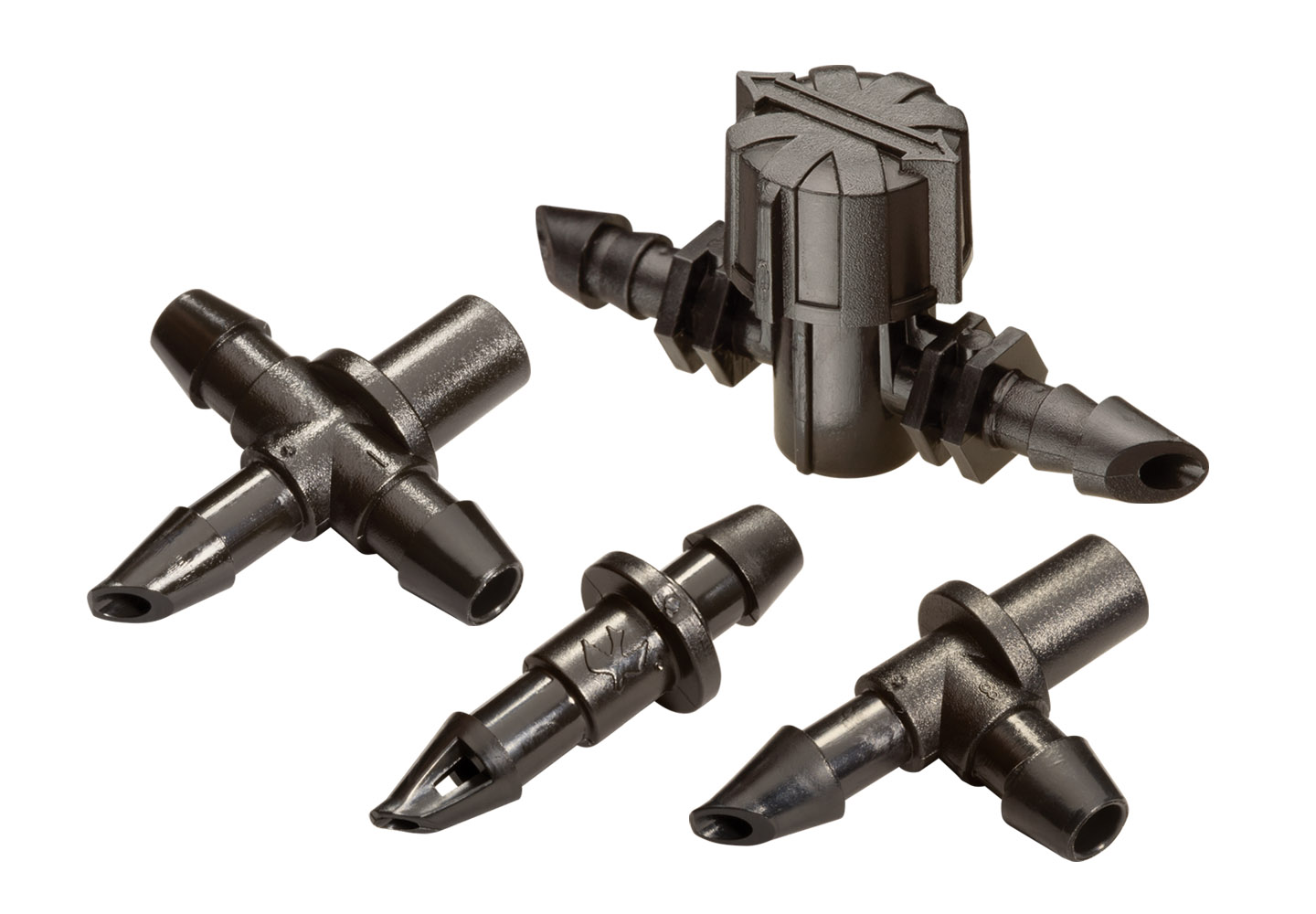 1/4" Barbed Drip Fittings and Accessories