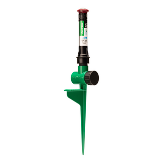 rotary nozzle sprinkler on hose end spike