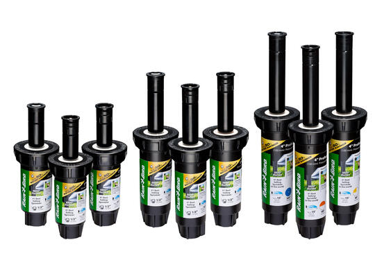  1800 Series Pressure Regulated (PRS) Spray Sprinkler with Dual Spray Nozzles